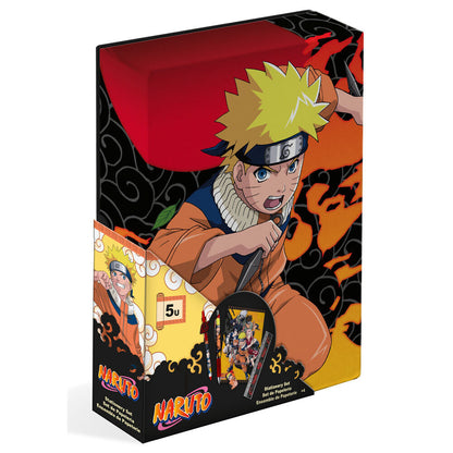 Naruto Shippuden Stationery box set 5pcs Nerdscape