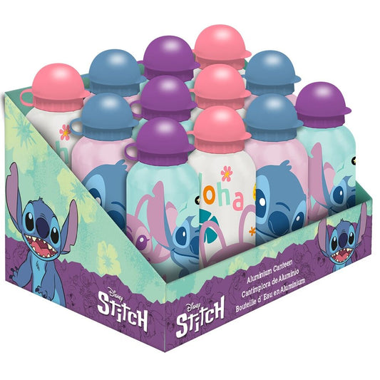 Disney Stitch Aluminium Bottle 500ml - Nerdscape