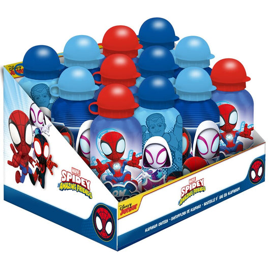 Marvel Spidey the Amazing Friends assorted Aluminium bottle 500ml - Nerdscape