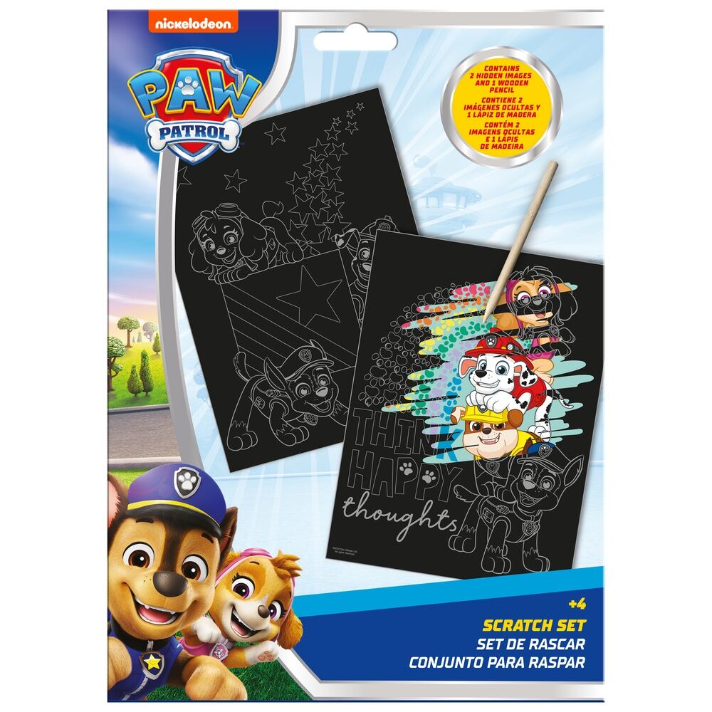 Paw Patrol Scratch stationery set Nerdscape