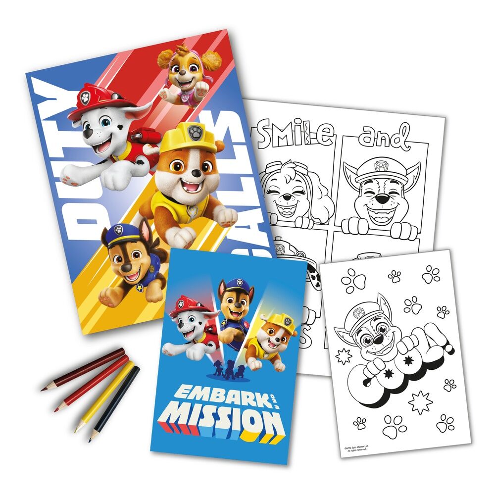 Paw Patrol Colouring set Nerdscape
