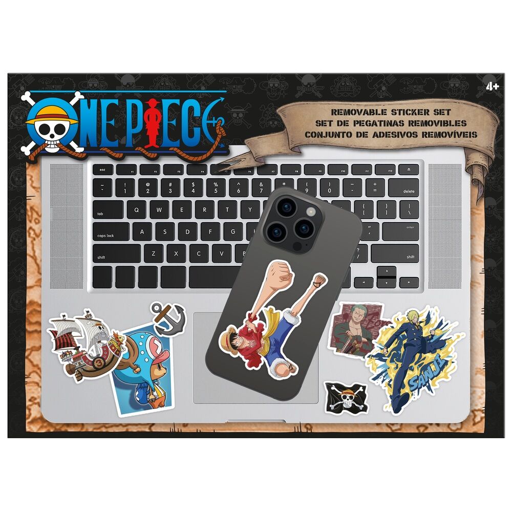 One Piece Removable sticker set Nerdscape