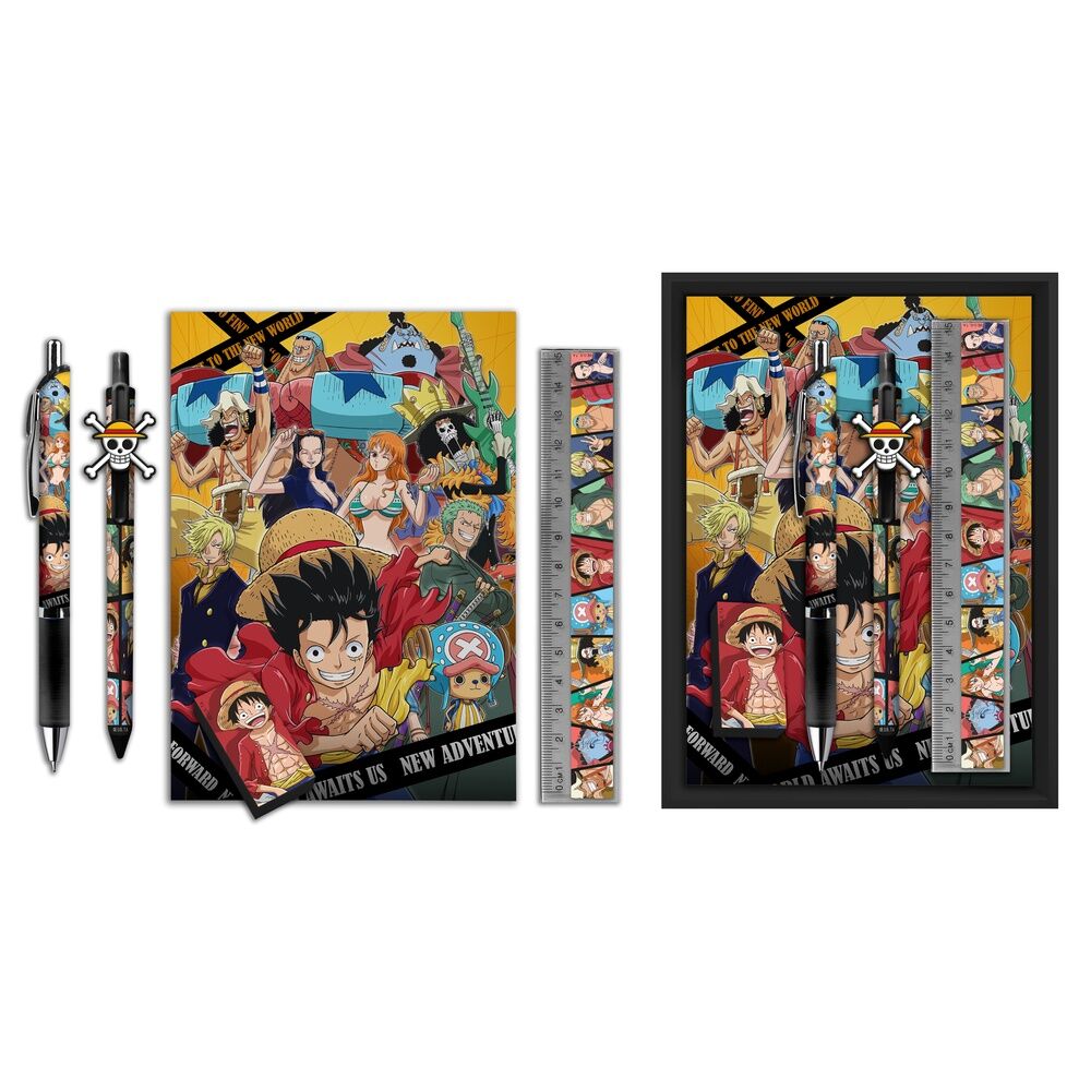 One Piece Stationery case 5pcs Nerdscape