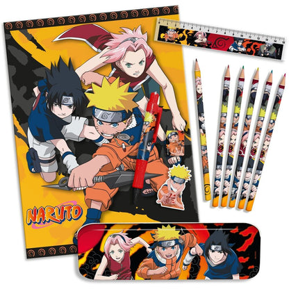 Naruto Shippuden stationary set Nerdscape