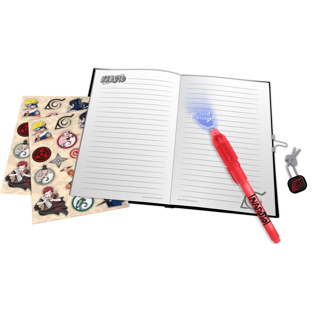 Naruto Shippuden Diary + magic pen Nerdscape