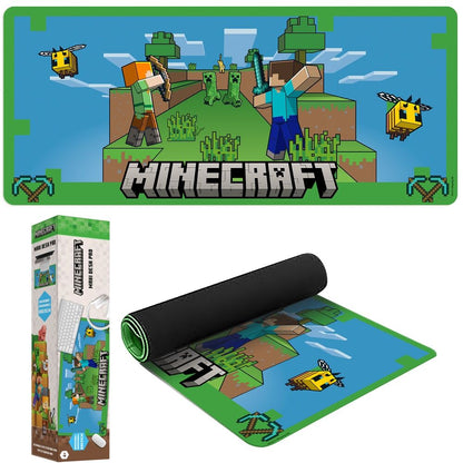 Minecraft gaming desk mat Nerdscape