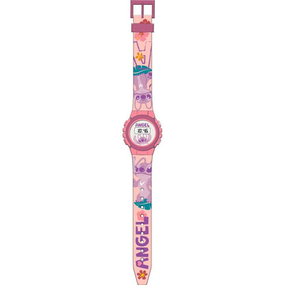 Disney Stitch Angel digital watch Nerdscape