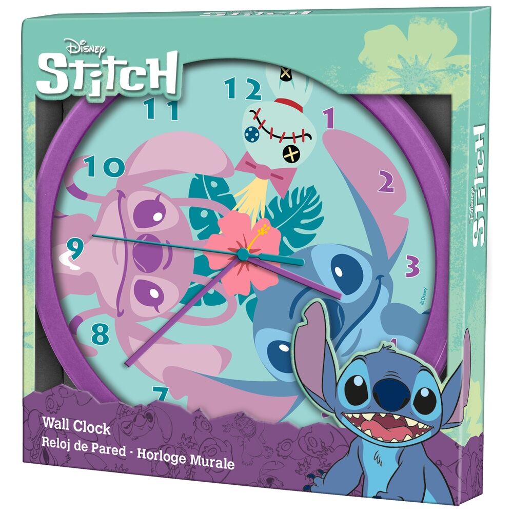 Disney Stitch wall watch Nerdscape