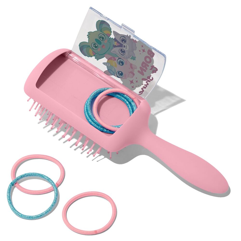 Sweet Dreams hair brush + hair ties set Nerdscape