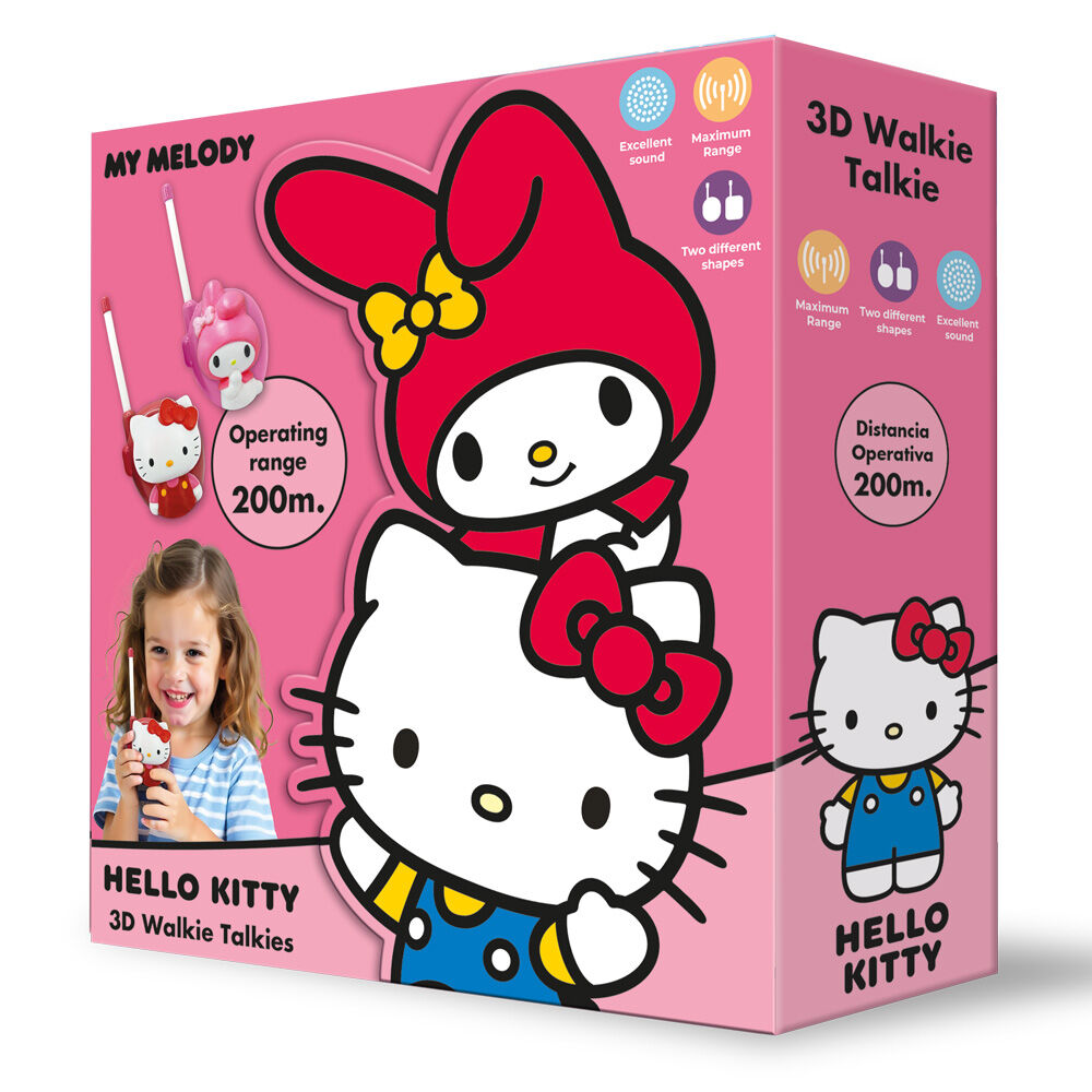 Hello Kitty and Friends 3D Walkie Talkie Nerdscape