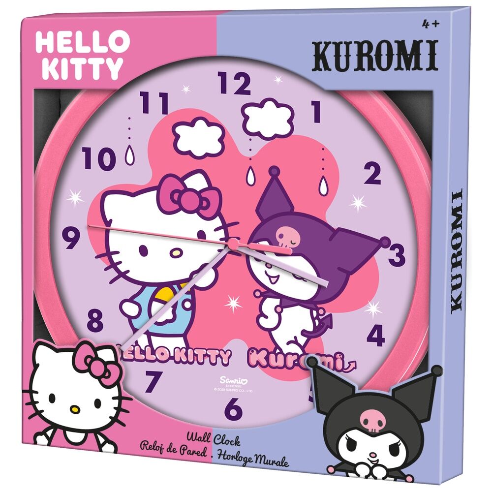Hello Kitty and Friends Wall clock Nerdscape