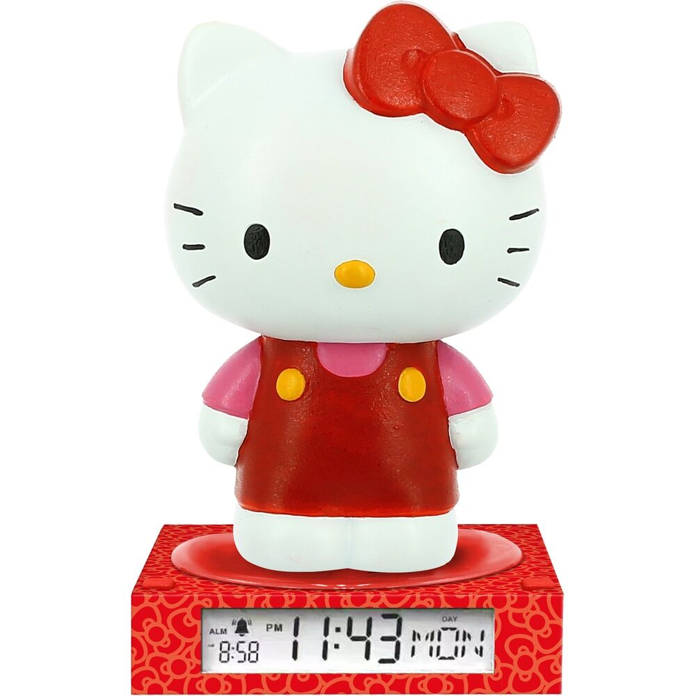 Hello Kitty and Friends 3D lamp with alarm clock Nerdscape