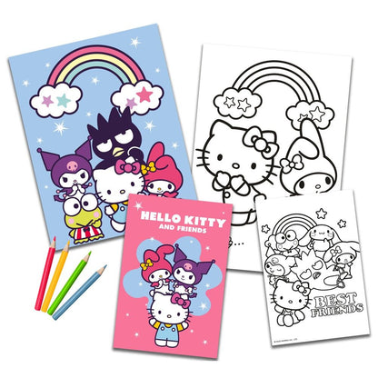 Hello Kitty and Friends colouring set Nerdscape