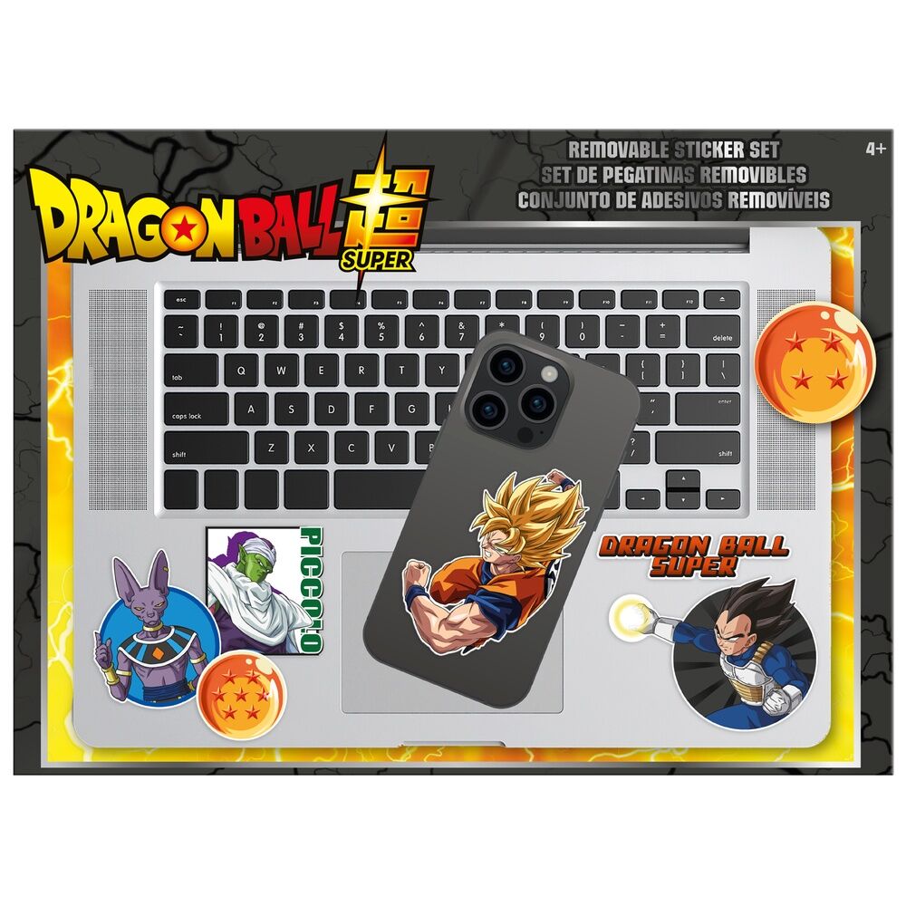 Dragon Ball Super Removable sticker set Nerdscape