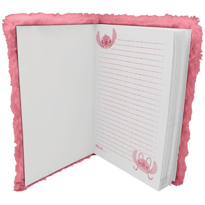 Disney Stitch A5 Plush notebook Nerdscape