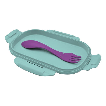 Disney Stitch lunch box + cutlery Nerdscape