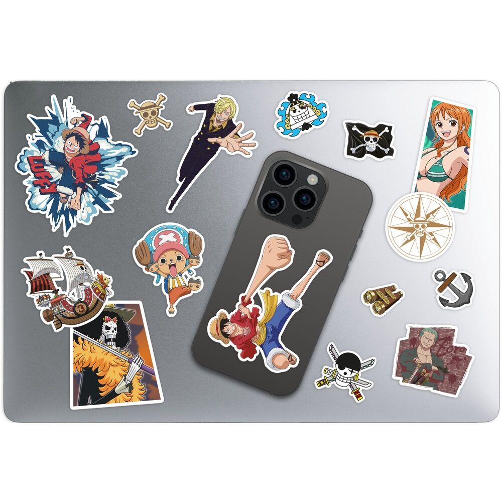 One Piece Removable sticker set Nerdscape