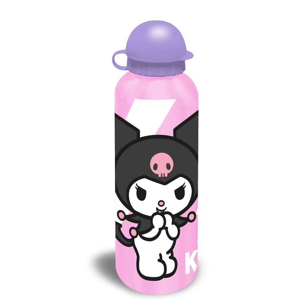 Hello Kitty Kuromi Aluminium Bottle 500ml - Nerdscape Nerdscape