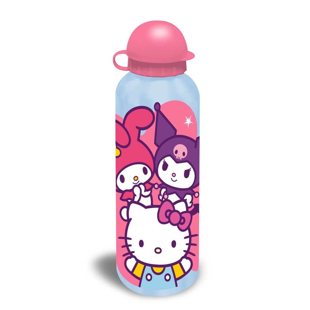 Hello Kitty and Friends Aluminium Bottle 500ml - Nerdscape Nerdscape