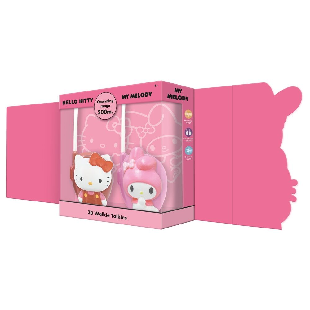 Hello Kitty and Friends 3D Walkie Talkie Nerdscape