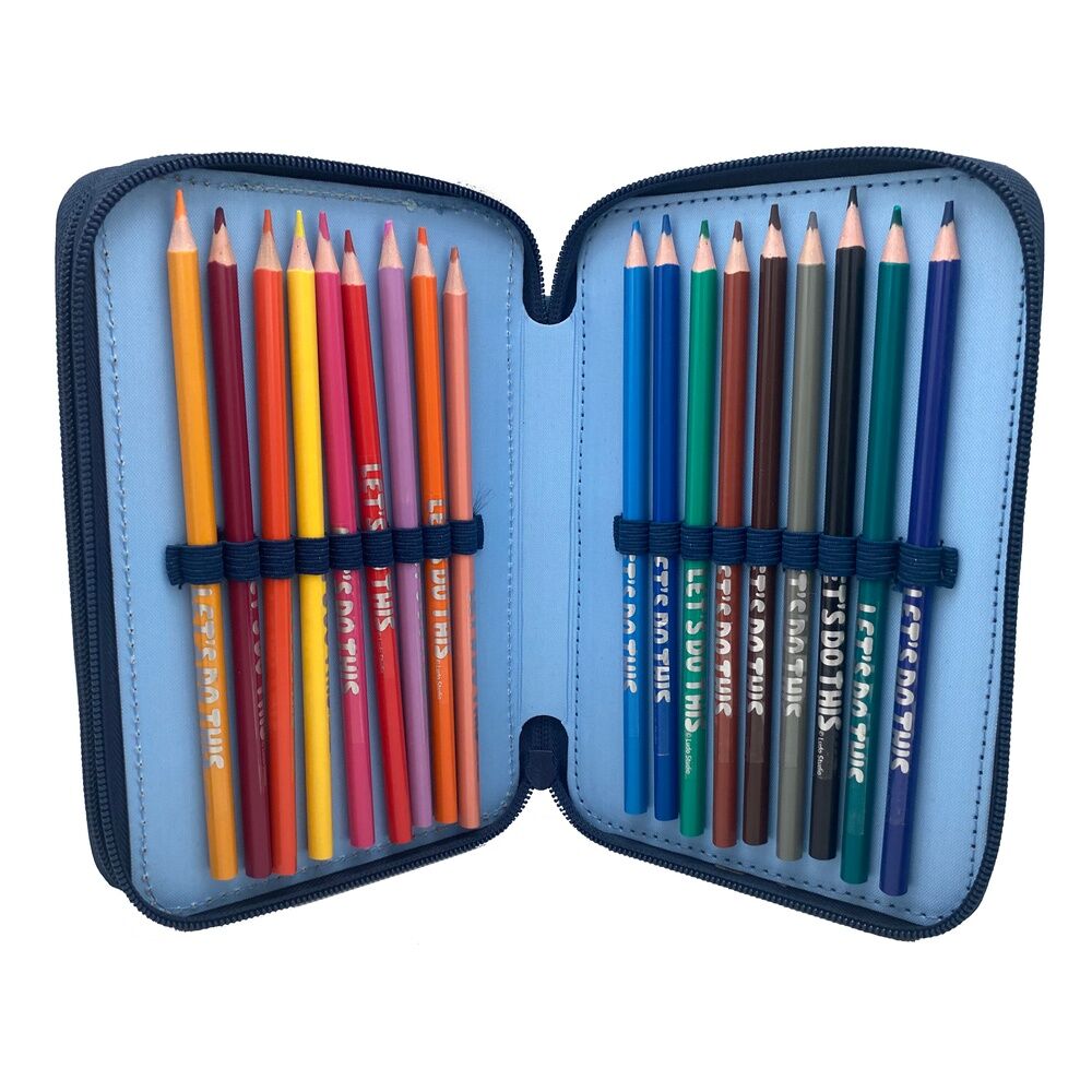 Bluey double pencil case Nerdscape