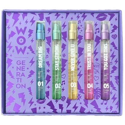 Wow Generation 5 Scented Body Mist set Nerdscape