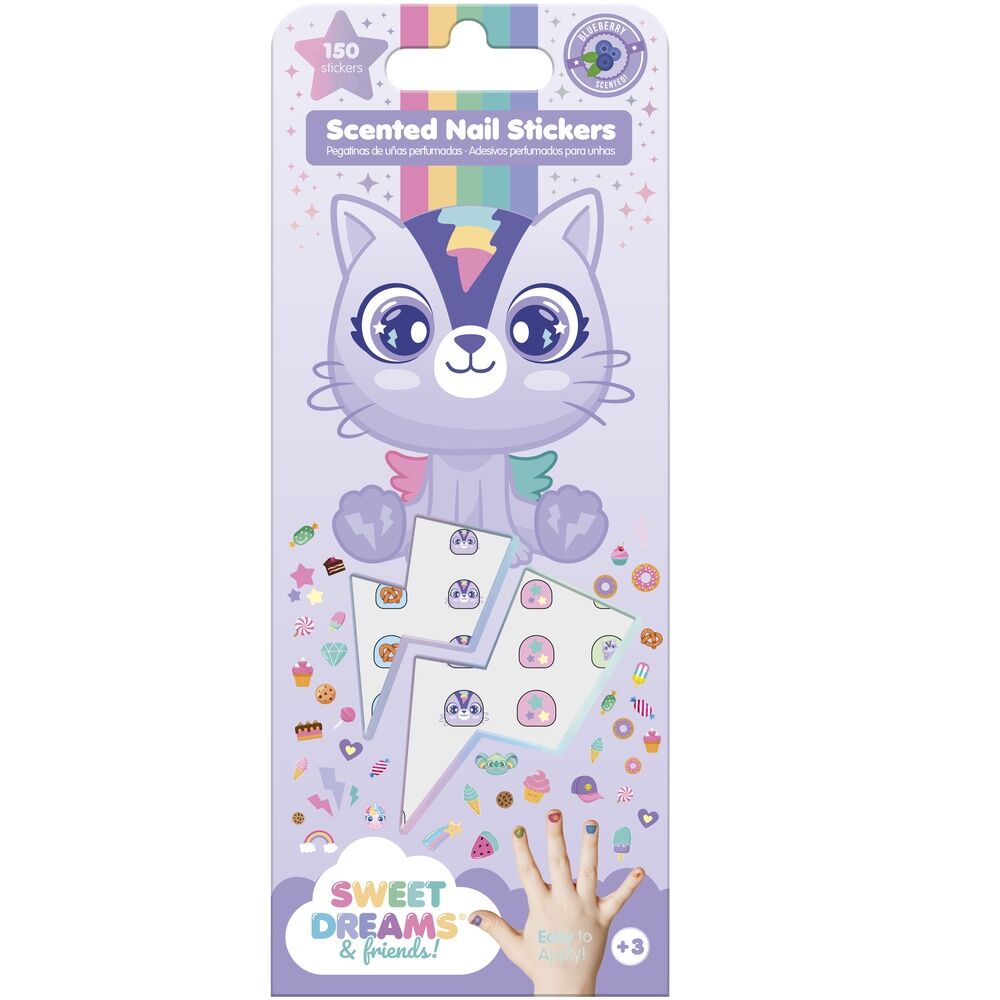 Sweet Dreams nail stickers set Nerdscape