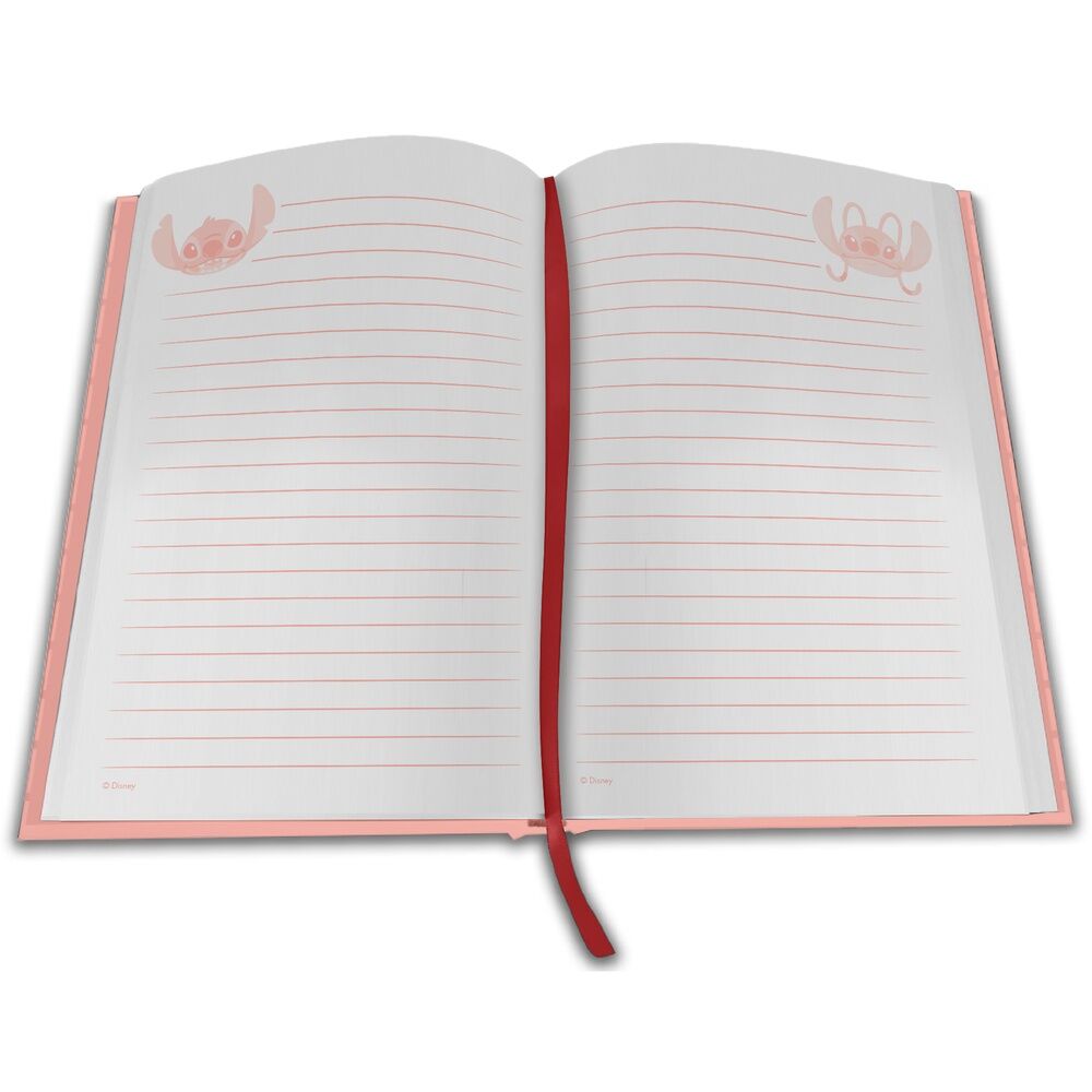 Disney Stitch notebook with digital watch Nerdscape
