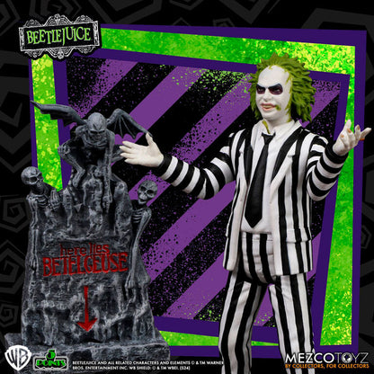 Beetlejuice - Beetlejuice Striped Suite figure 9.5cm