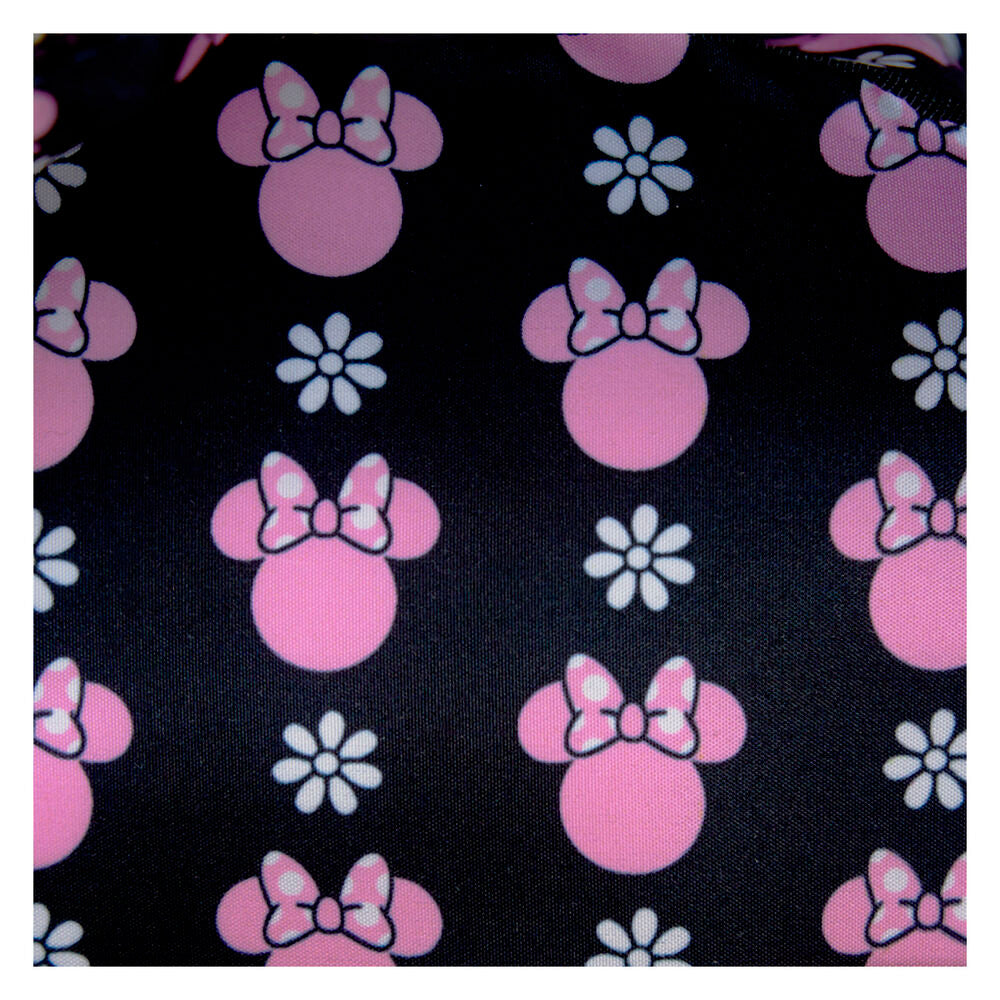 Loungefly Disney Minnie Floral Rock the Dots backpack Nerdscape