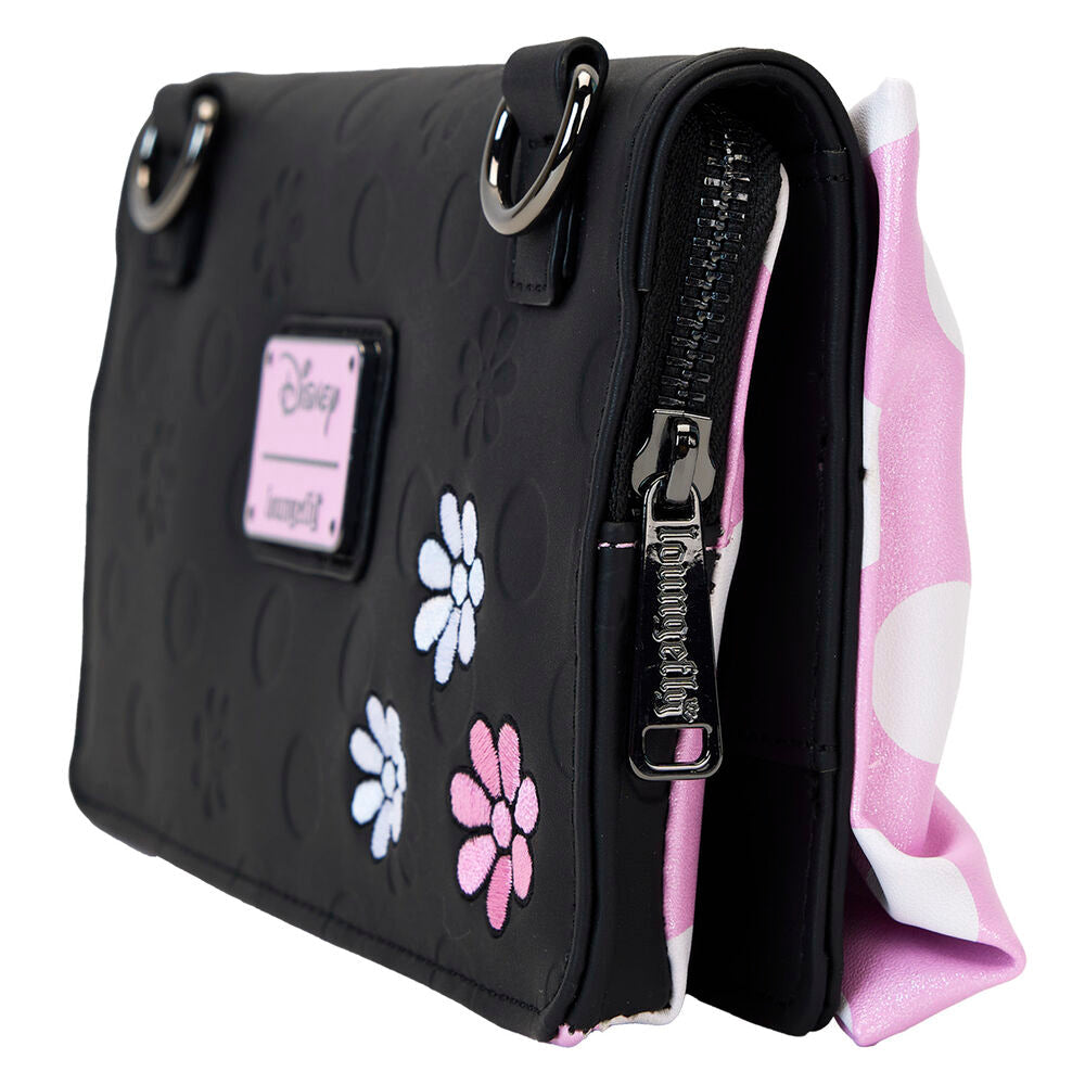 Loungefly Disney Minnie Floral Rock the Dots shoulder bag Nerdscape