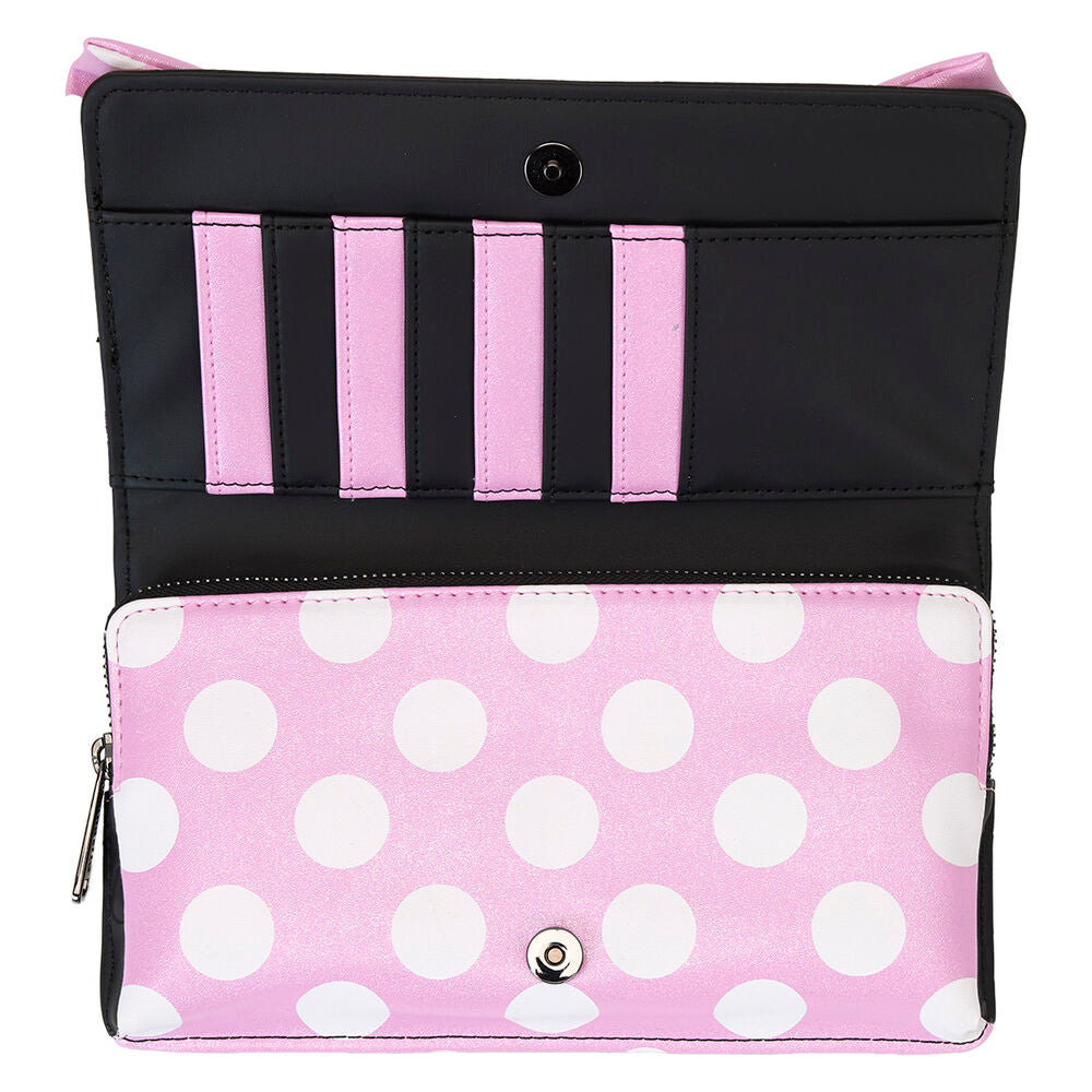 Loungefly Disney Minnie Floral Rock the Dots shoulder bag Nerdscape