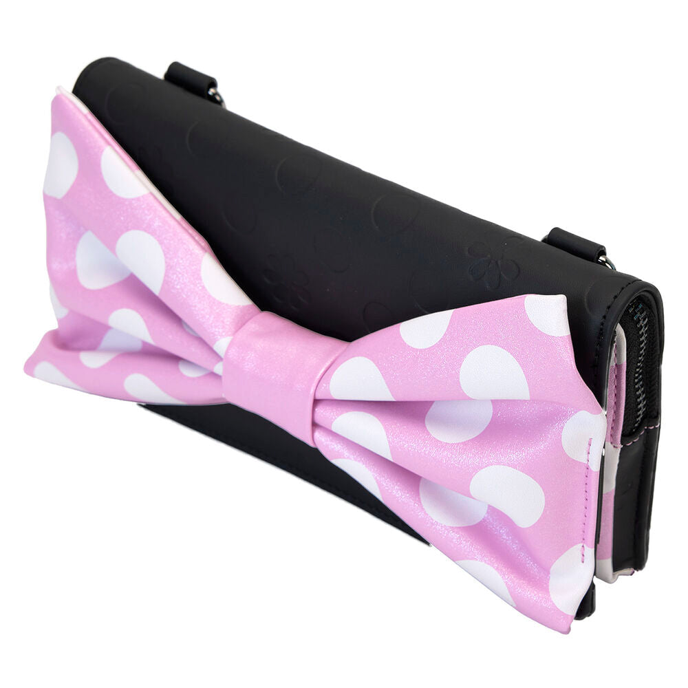 Loungefly Disney Minnie Floral Rock the Dots shoulder bag Nerdscape