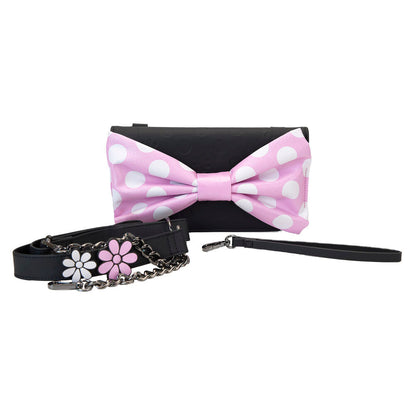 Loungefly Disney Minnie Floral Rock the Dots shoulder bag Nerdscape