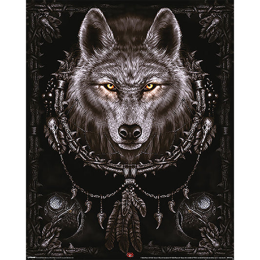 Wolf Dreams Mini poster