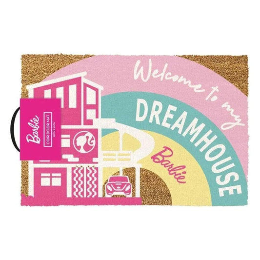 Barbie Welcome to My Dreamhouse doormat Nerdscape