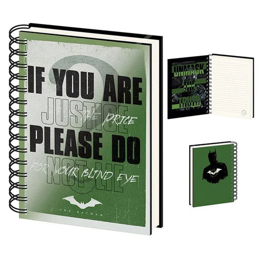 DC Comics The Batman Riddler A5 lenticular notebook Nerdscape