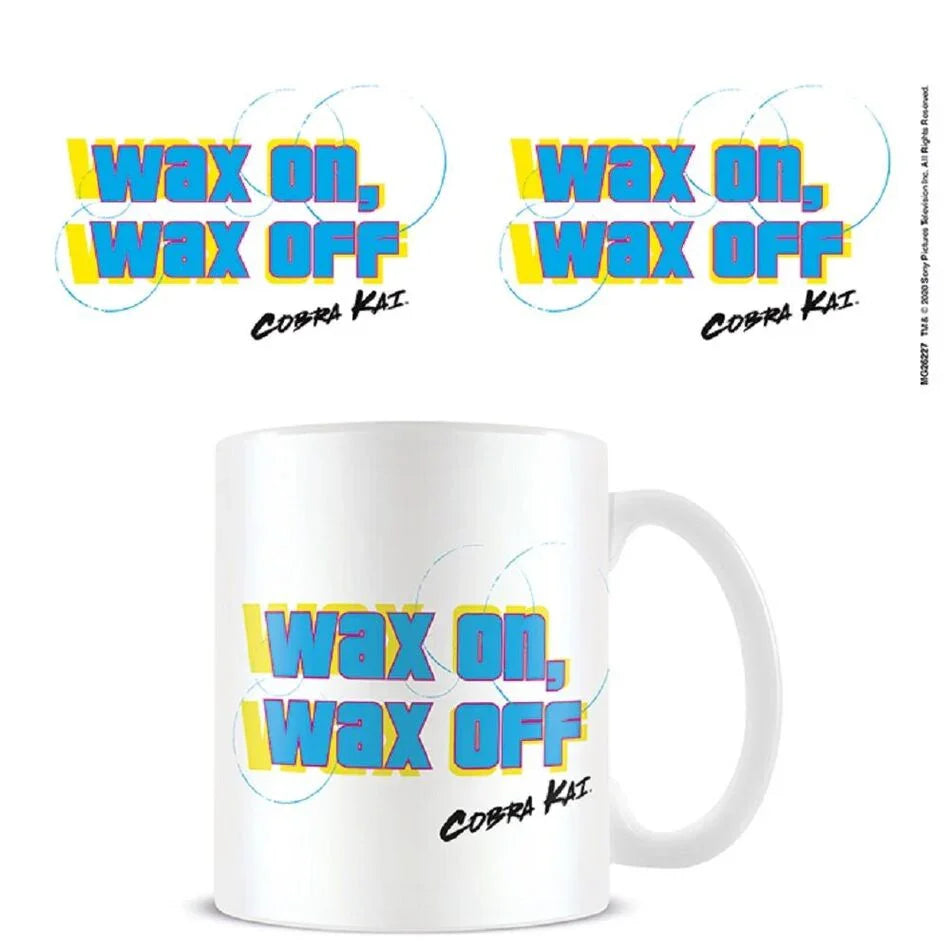 Cobra Kai Wax On Wax Off mug 315ml Nerdscape