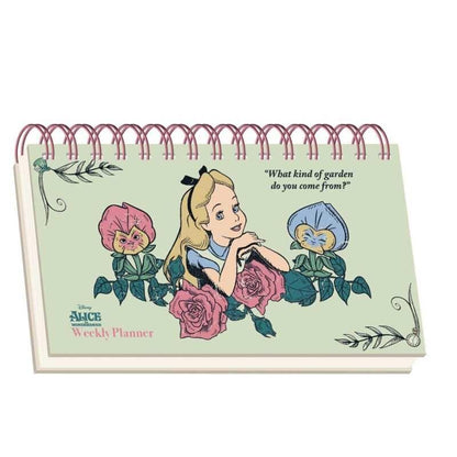 Disney Alice in Wonderland Weekly planner Nerdscape