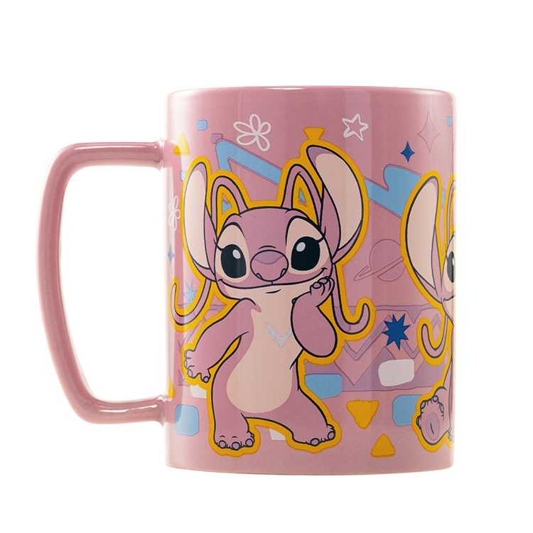 Disney Stitch Angel Mug with teddy bear cover Nerdscape