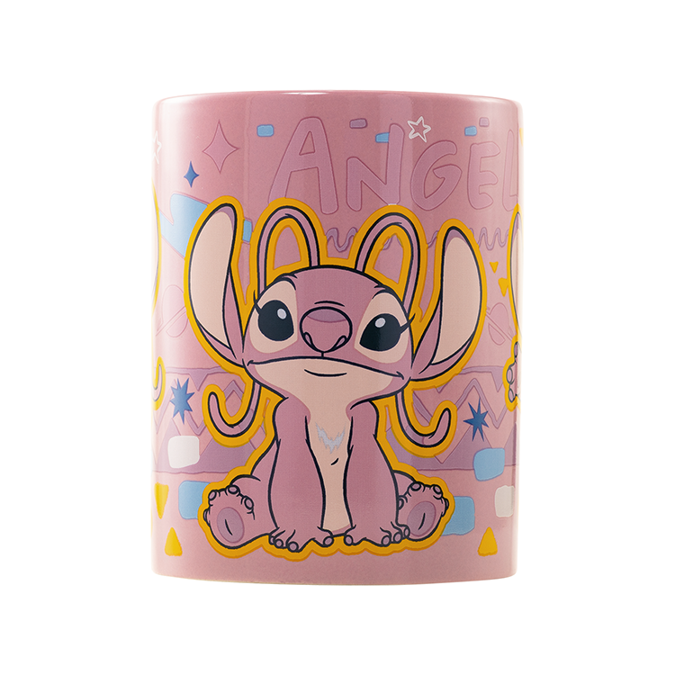 Disney Stitch Angel Mug with teddy bear cover Nerdscape