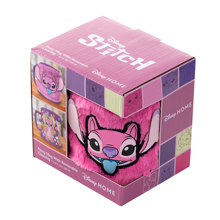 Disney Stitch Angel Mug with teddy bear cover Nerdscape