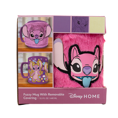 Disney Stitch Angel Mug with teddy bear cover Nerdscape