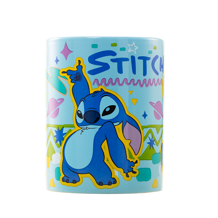 Disney Stitch Mug with teddy bear cover Nerdscape