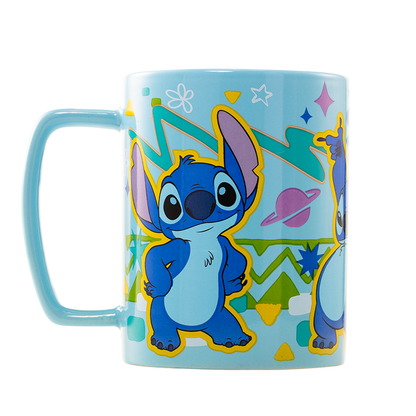 Disney Stitch Mug with teddy bear cover Nerdscape