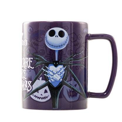 Disney Nightmare Before Christmas Mug with teddy bear cover 440ml Nerdscape