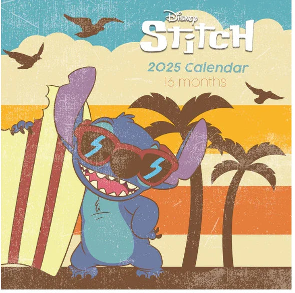 Disney Stitch wall calendar Nerdscape