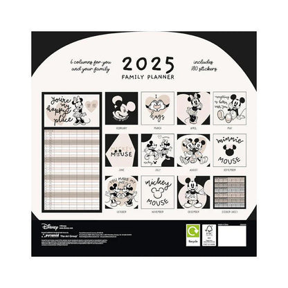 Disney Mickey and Friends Family planning calendar Nerdscape
