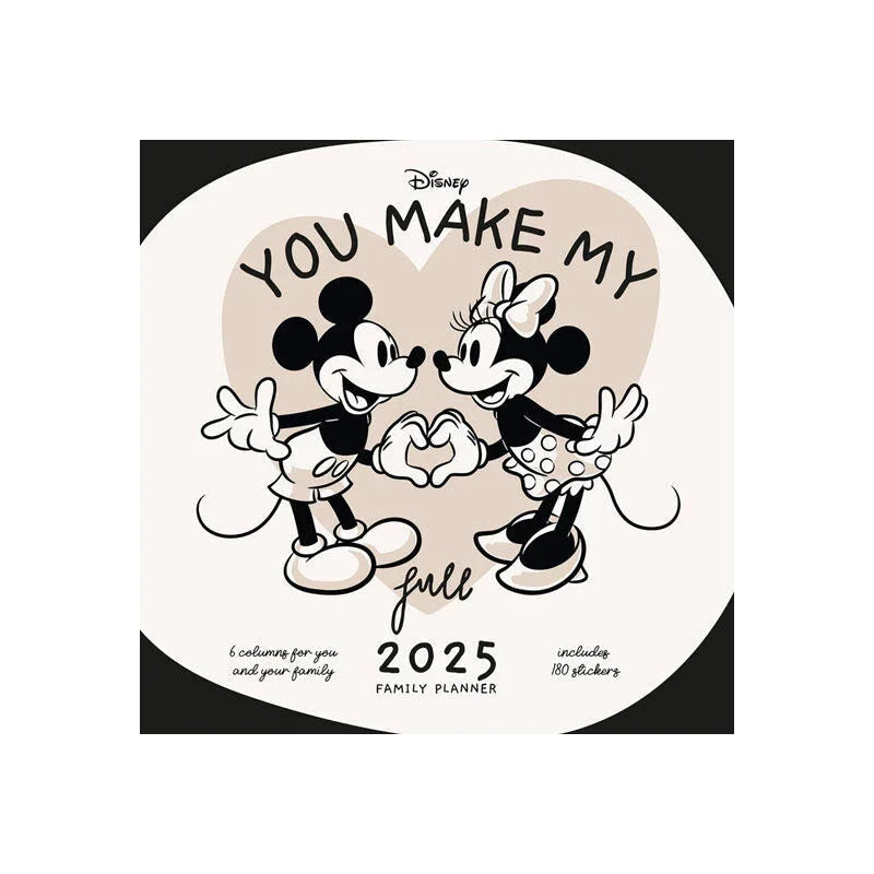 Disney Mickey and Friends Family planning calendar Nerdscape