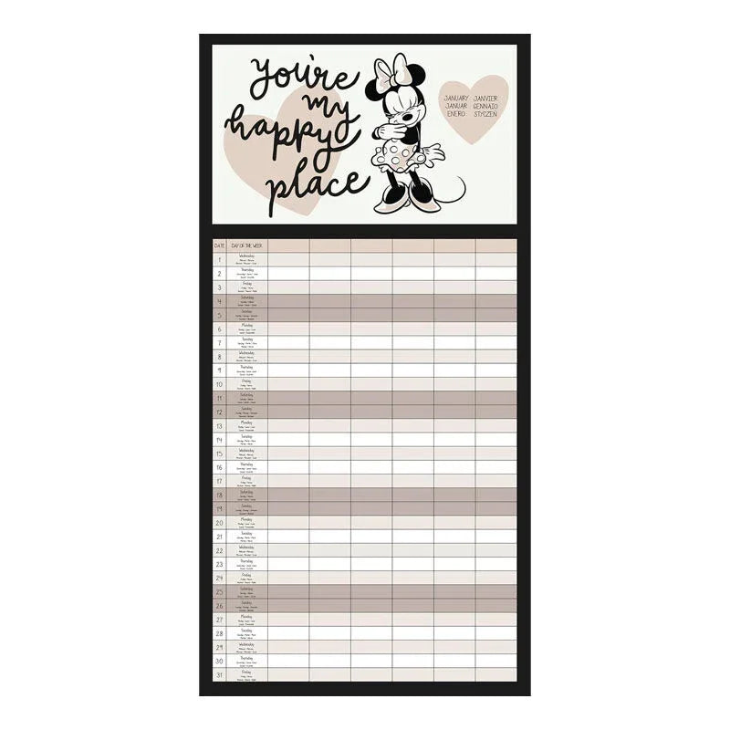 Disney Mickey and Friends Family planning calendar Nerdscape